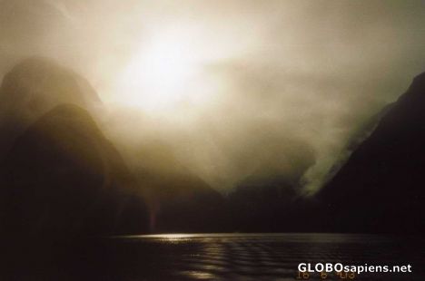 Postcard Milford Sound