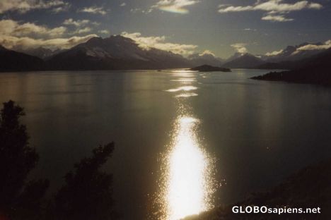 Postcard Lake Wakatipu