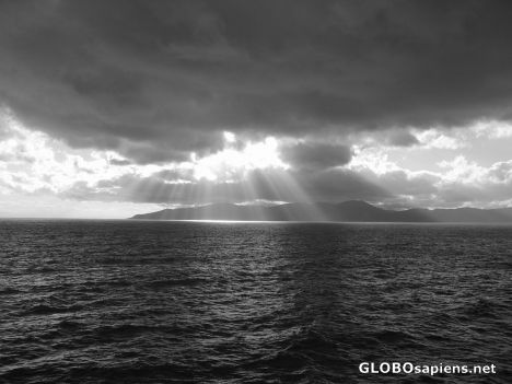 Postcard Cook Strait, New Zealand