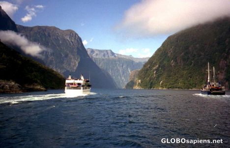 Postcard Milford Sound