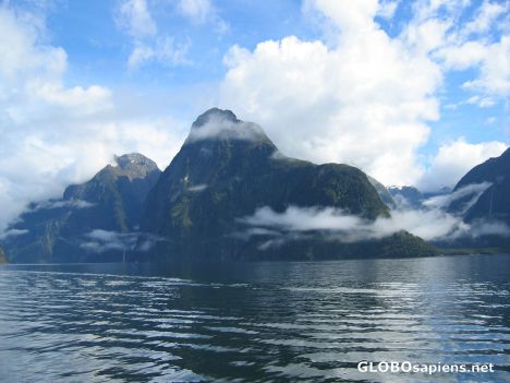 Postcard Milford Sound, New Zealand