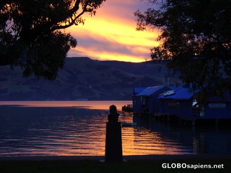 Akaroa - sunset