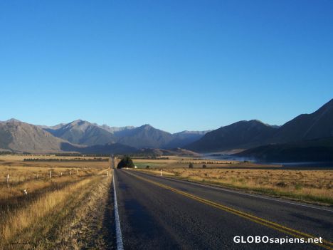 Postcard Eastern Dawn Canterbury NZ