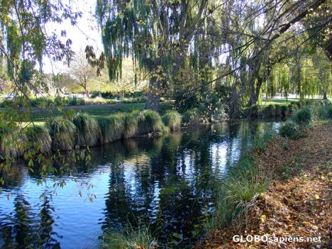 Postcard Christchurch - Avon River