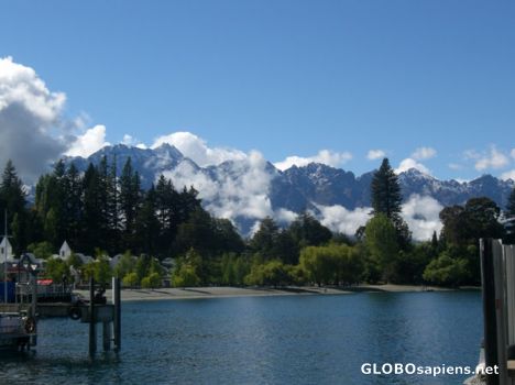 Postcard The lovely Lake Wakatipu