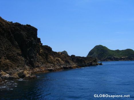 Postcard aorangi island east coast