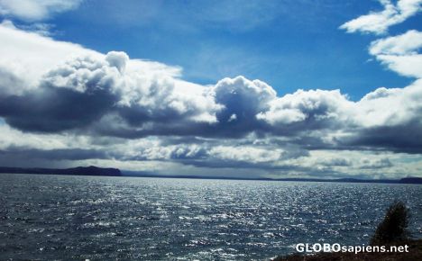 Postcard lake taupo