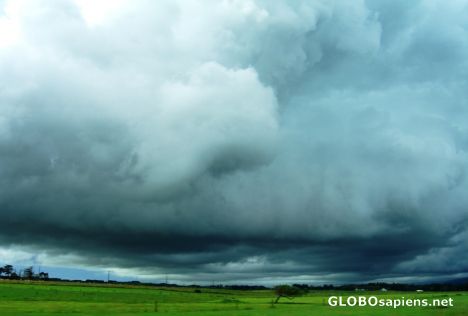 Postcard storm over manawatu