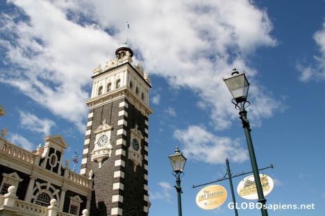 Dunedin's railway station