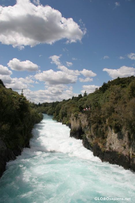 Postcard Huka Falls