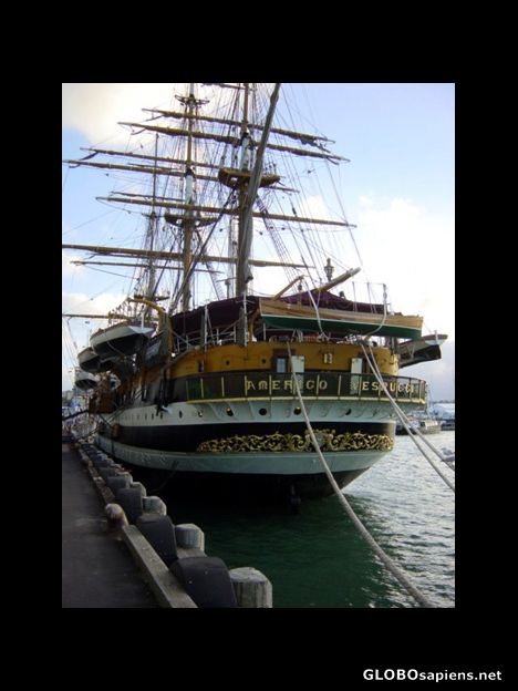 Postcard Amerigo Vespucci