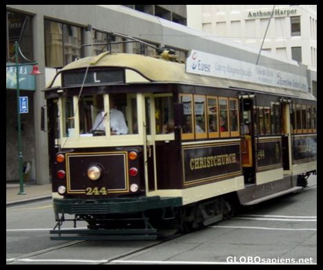 Postcard Tram