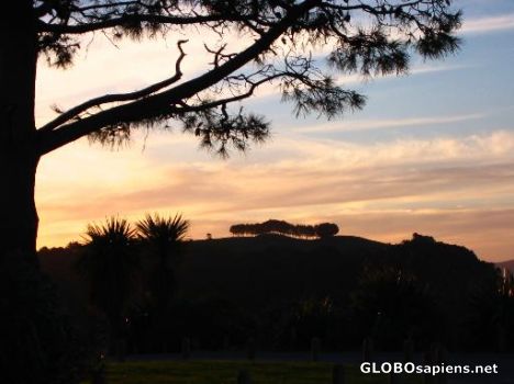 Postcard Sunset at the Coromandel