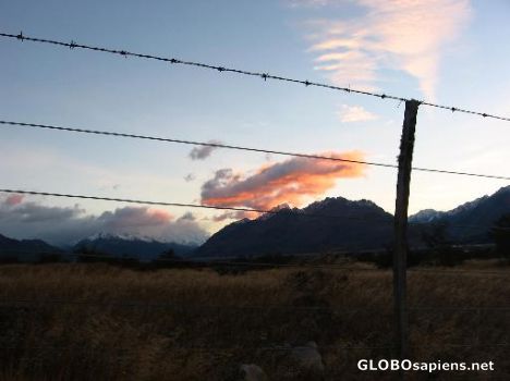 Postcard Sunrise Mt. Cook