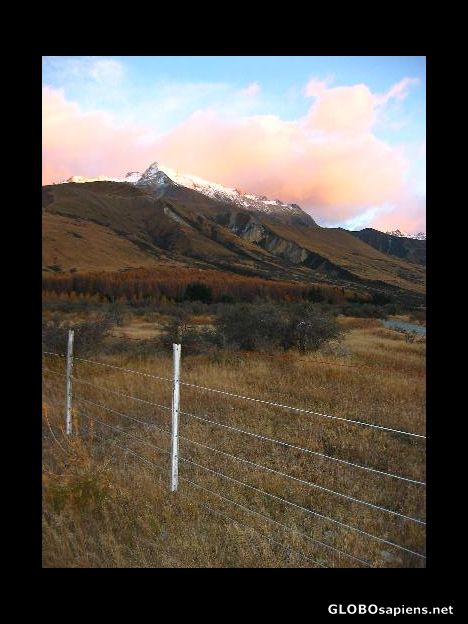 Postcard Sunrise Mt. Cook
