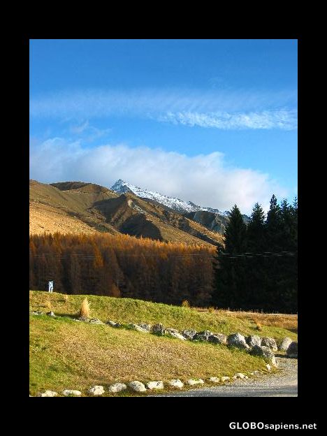 Postcard camping near Mt. Cook