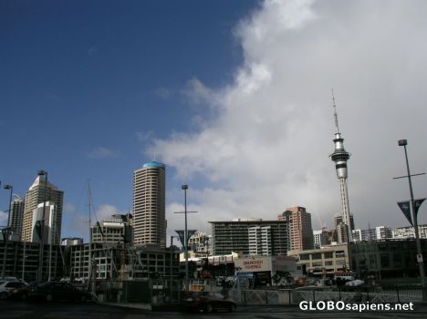 Postcard Auckland Harbour City