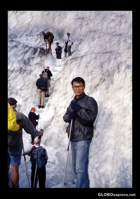 Postcard on the glacial