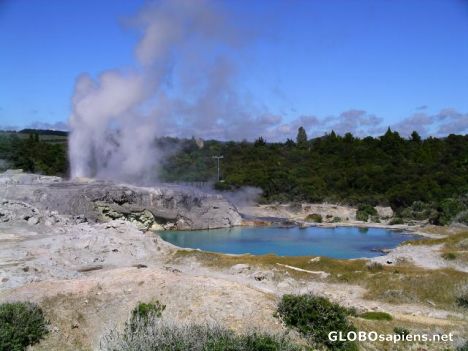Postcard Geysir