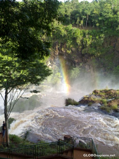 Postcard View of Monday Water Falls National Park