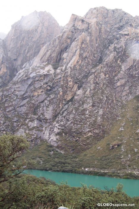 Postcard llanganuco