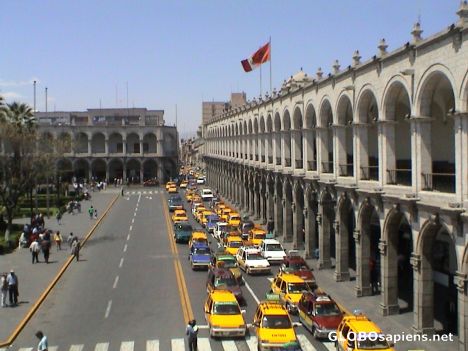 Postcard Plaza de Armas
