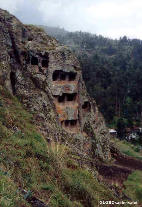 Postcard Las Ventanillas de Otuzco