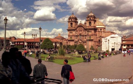 Postcard Plaza de Armas