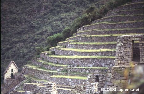 Postcard midday at the magic machupicchu