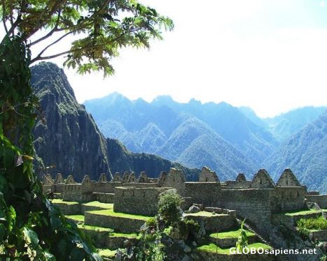 Postcard magic machupicchu
