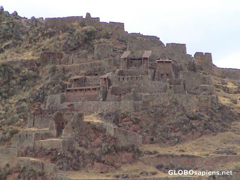 Postcard The ruins of Pisac