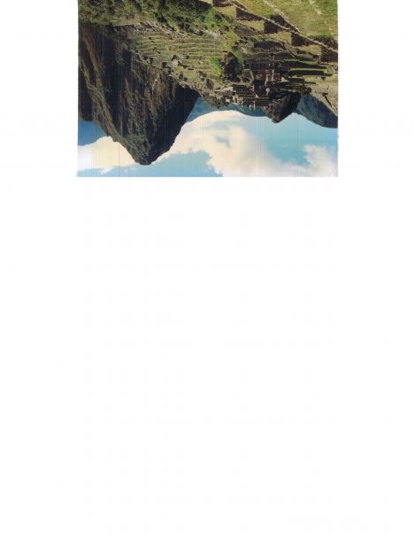 Postcard machu pichu