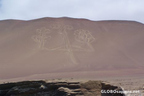 Postcard candelabro islas ballestas