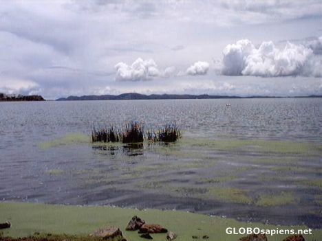 Postcard Lake Titicaca