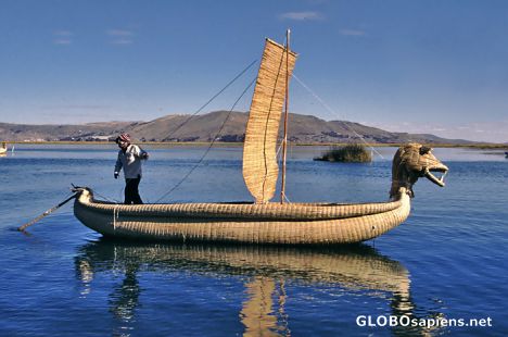 Postcard boat