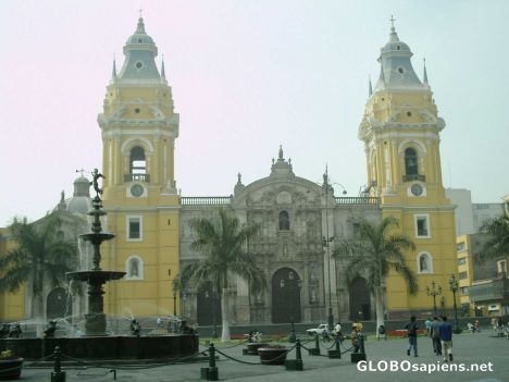 Postcard Lima's Cathedral