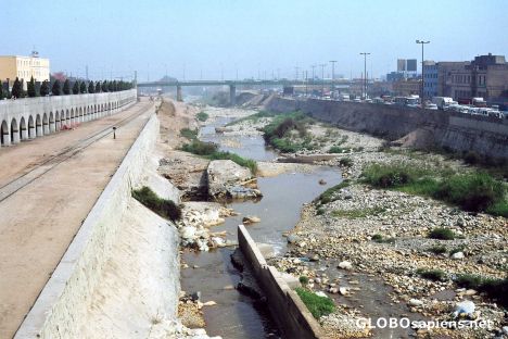 Postcard The River