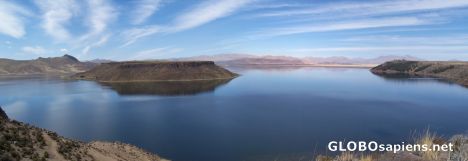 panoramica Laguna Sillustani