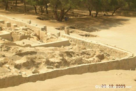 Postcard Templo de Sechin