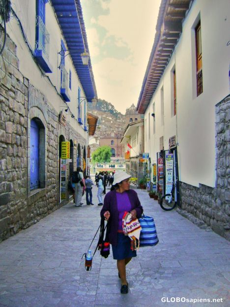 Postcard Calle del Medio