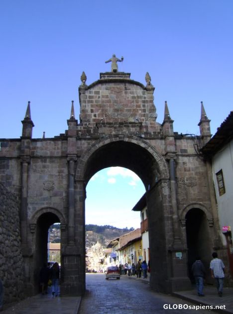 Postcard Arch Santa Clara