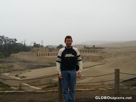 Postcard Me at Pachacamac