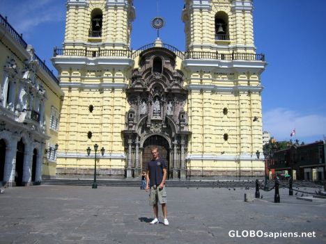 Postcard church