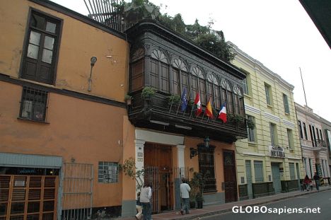 Postcard Our Hostel at Lima