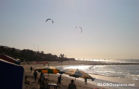 Postcard Vichayito beach