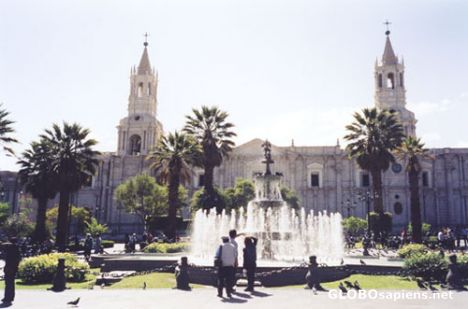 Postcard The cathedral.