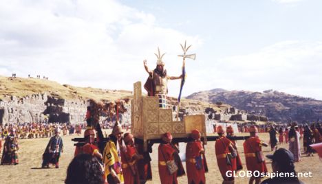 Postcard The Inca.