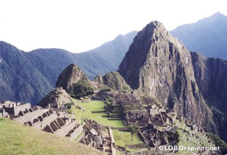 Postcard Machupicchu View.