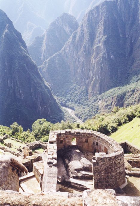 Postcard The Sun temple.