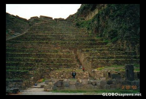 Postcard Ollantaytambo